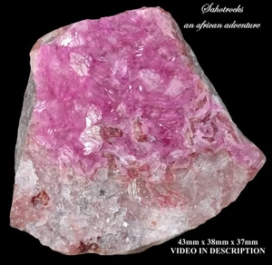 Cobaltoan calcite - Mashamba West mine DRC Congo - Picture 1 of 12