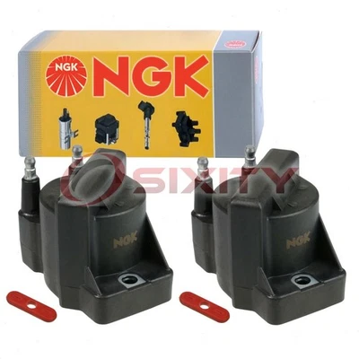 2 pcs NGK Ignition Coil for 1994-2003 Chevrolet S10 2.2L L4 - Spark Plug nn - Image 1 of 4