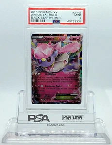Pokemon Schwarz Star Promo Diancie Ex #XY43 Holo Folie Card PSA 9 Mint #40753331 - Bild 1 von 3