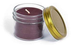 100% reines Bienenwachs Glas Glas Kerze mit Deckel unparfümiert oder Aromatherapie 20 Stunden - Bild 1 von 43