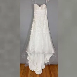 Wtoo Brides by Watters Wedding Dress Desdemona Strapless Sweetheart Neckline 8 - Picture 1 of 14