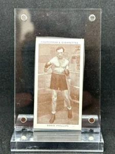 1938 The Imperial Tobacco Co. Boxing Personalities Boxer-Eddie Phillips-Card#33 - Picture 1 of 2