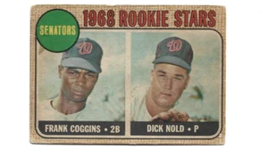 1968 Topps Venezuelan Frank Coggins Dick Nold Rookie Stars Senators #96 - Bild 1 von 2