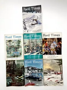 Ford Times magazine 1965 7 issues Automotive Vtg Travel Shelby Bronco Cobra 427 - Picture 1 of 15