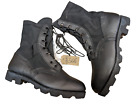 NEW WELLCO Army Issue Black Combat Jungle Boots Size 12L UK #366
