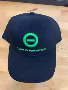 TYPE O NEGATIVE CLASSIC LOGO BASEBALL CAP OFFIZIELL LIZENZPRODUKT - Bild 1 von 7