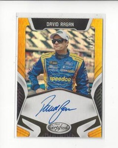 2018 Certified Signatures Gold David Ragan AUTOGRAPH /25 