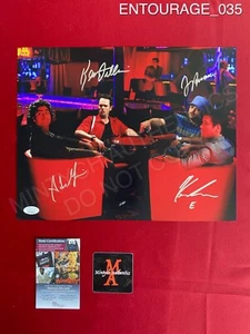 Foto firmada por elenco de Entourage 11x14 Grenier Ferrara Dillon Connolly certificado de autenticidad JSA - Imagen 1 de 1