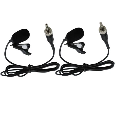 2Pack Lapel Lavalier Microphone for Sennheiser EW100 SK100 G1 G2 G3 MKE2 EK2000 - Image 1 of 4