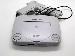 Sistema de juegos vintage Dendy 3 consola 8 bits consolas vintage pistola blanca no funciona - Imagen 1 de 21