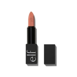 e.l.f. Cosmetics O FACE Satin Lipstick Dirty Talk Beige Pink 0.13 oz New - Picture 1 of 10