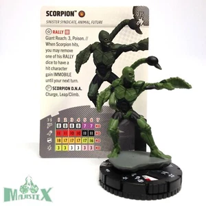 Heroclix Spider-Man: Beyond Amazing Set Escorpión #035 ¡Figura rara con tarjeta! - Imagen 1 de 1