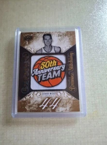 2008-09 UD Premier Stitchings Jerry West 4/25 - Picture 1 of 1