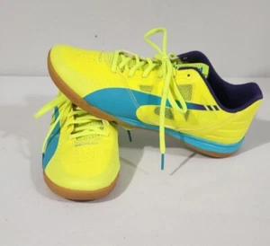 Puma EvoSpeed Sala Neon Yellow/Blue/Violet 103140-04 Size 10 - Picture 1 of 12