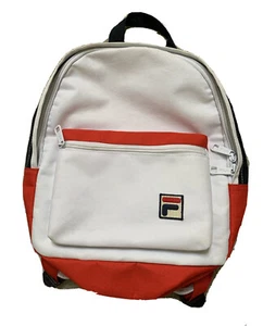 FILA MULTI Color Small BACKPACK red White Blue - Picture 1 of 3