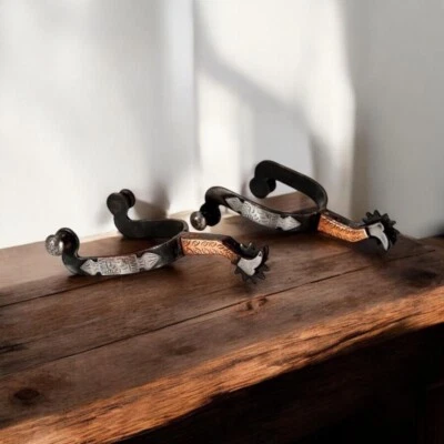 Lady Leg Spurs Cowgirl Antique style - Image 1 of 3