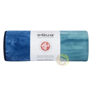Serviette de yoga eQua Hand dye pacific blue Manduka - Imagen 1 de 4