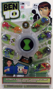 Bandai Ben 10 Ultimate Chest Badge Roleplay Toy with 14 Alien voices - TESTED