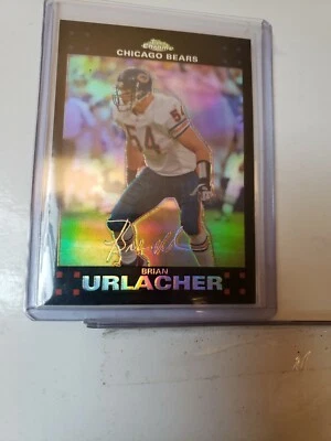 2007 Topps Chrome Refractors Chicago Bears Football Card #TC40 Brian Urlacher - Image 1 of 2