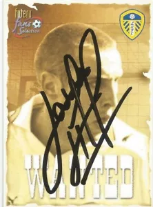 DARREN HUCKERBY SIGNED LEEDS FUTERA FANS SELECTION TRADING CARD+COA - Picture 1 of 1