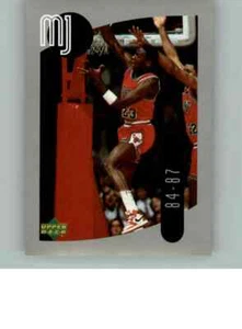 1998 Upper Deck Sticker Michael Jordan  card #  9  *** Gradable *** Rare - Picture 1 of 2