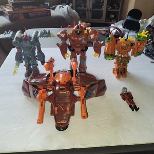 Lote de 4 Mechs y 1 Figura Exo-Squad Vintage - Imagen 1 de 12