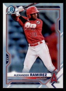 2021 Bowman Chrome Draft Refractors #BDC110 Alexander Ramirez - Picture 1 of 2