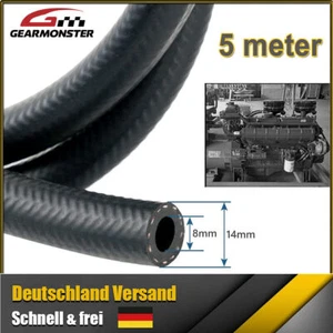 5 Meter Schlauch 8mm Kraftstoffschlauch Benzinschlauch Ölschlauch Dieselschlauch - Bild 1 von 15