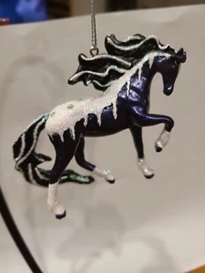 Trail of Painted Ponies, FROSTED BLACK MAGIC Ornament (6012766) - Picture 1 of 5