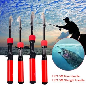 Adjustable Fishing Tackle Stream Hand Pole Telescopic Fishing Rod Carp Feeder - Picture 1 of 14