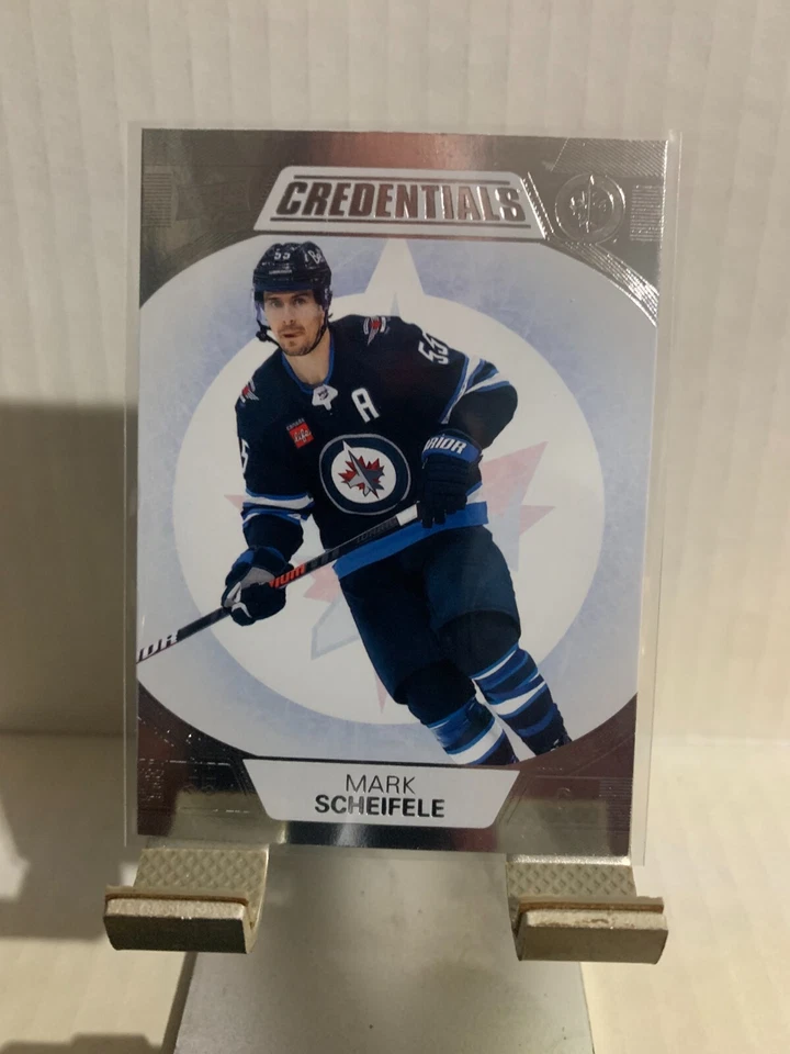 2022-23 Upper Deck Credentials Mark Scheifele #97 Winnipeg Jets - Image 1 of 2