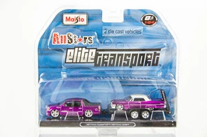 Maisto All Stars Elite Transport 1/64 2007 Cadillac Escalade EXT 1965 DeVille - Picture 1 of 5