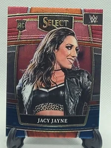 2022 Panini Select WWE Jacy Jayne Base RC Concourse #97 Red & Blue - Picture 1 of 3