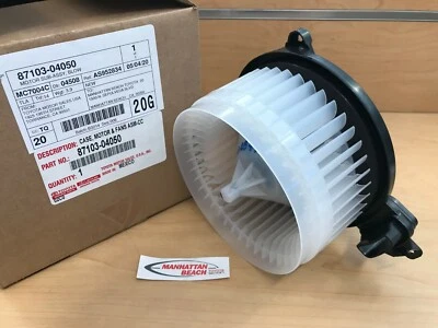 GENUINE TOYOTA 2016-2023 TACOMA FACTORY A/C Heater Blower Motor 87103-04050 - Image 1 of 2