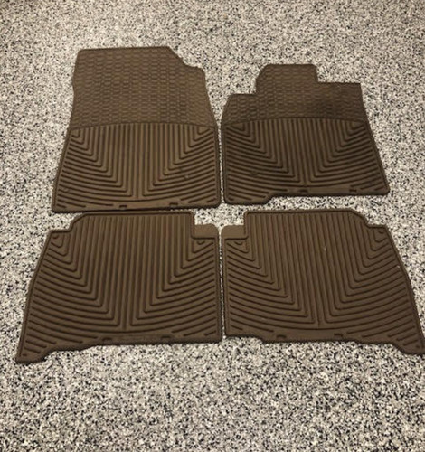 WeatherTech All-Weather Floor Mats For Mercedes-Benz C207 T - Tan, 4-Piece Set (1st & 2nd Row)