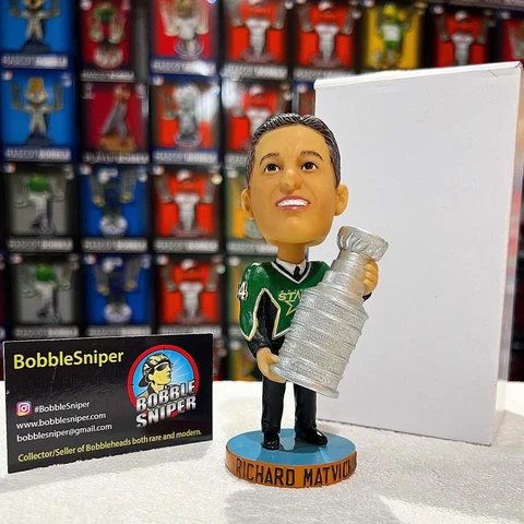 RICHARD MATVICHUK Dallas Stars "Stanley Cup" Prototype NHL  Hockey Bobblehead Cover