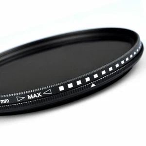 55mm Silm Neutral Density ZOMEI Variable Adjustable filter ND2 to ND400 For DSLR - Picture 1 of 7