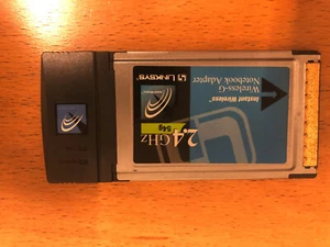 Linksys: Wireleass-G Notebook Adapter 2,4GHz  - Bild 1 von 2