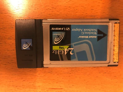 Linksys: Wireleass-G Notebook Adapter 2,4GHz  - Bild 1 von 2