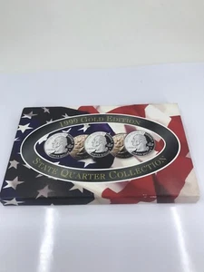 1999 State Quarter Collection Gold Edition With COA - Picture 1 of 5