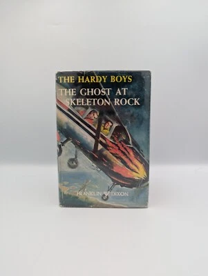 The Ghost at Skeleton Rock by Franklin W. Dixon Hardy Boys HC/DJ 1957 - Image 1 of 4