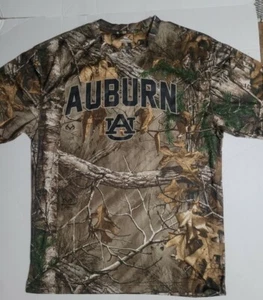 Real Tree Camo Auburn Polyester Sportshirt Herren M RN 114166 Colosseum NEU - Bild 1 von 12