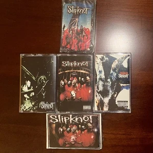 RARE Slipknot Cassette Lot S/T Mate Feed Kill Repeat Iowa Sampler Demo Nu Metal - Picture 1 of 4