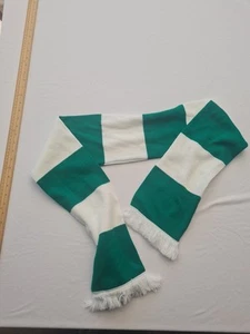 Damen Schal Arena One Size Quasten Grün Weiß Mix 30543 - Bild 1 von 8