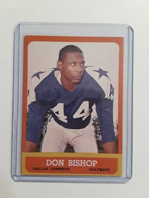 1963 Topps Don Bishop #81 football card Dallas Cowboys SP - Image 1 of 3