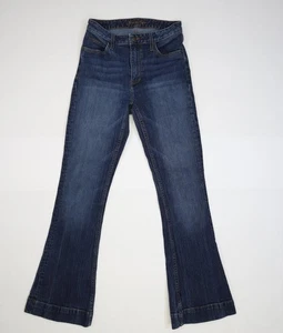 Kimes Ranch Jennifer Jeans Womens 2/32 Blue Flare Bootcut Western Made USA Denim - Picture 1 of 10