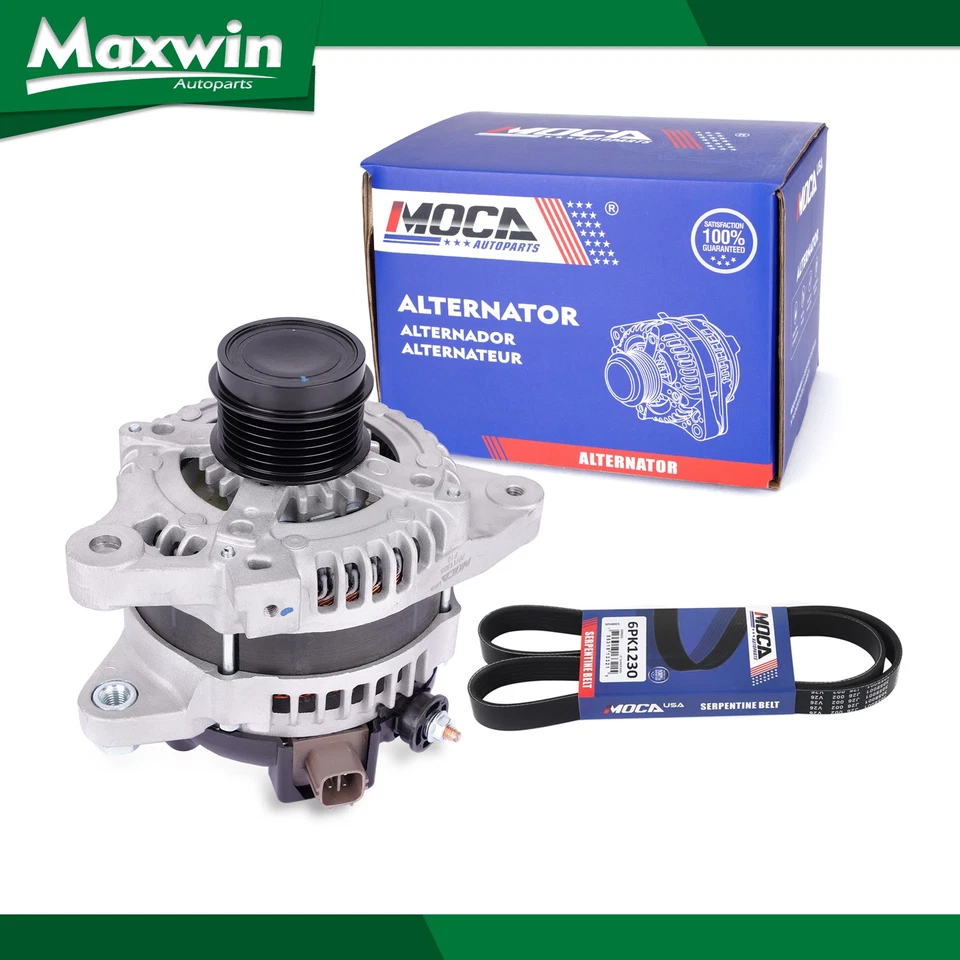 Nuevo alternador y correa serpentina ajuste 08-14 Scion xD 2011 Toyota Corolla 1,8 L Foto 1 de 4