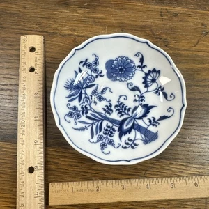 Blue Danube No. 99183 Blue Onion Saucer 5.5 inch Diameter 1 inch Tall Beautiful - Picture 1 of 9