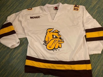 Camiseta deportiva de hockey K1 University of Minnesota Duluth Bulldogs XXL blanca Foto 1 de 4