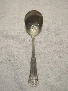 Rogers WM.A Rogers Silver Nickel R Sugar Spoon - - Picture 1 of 5